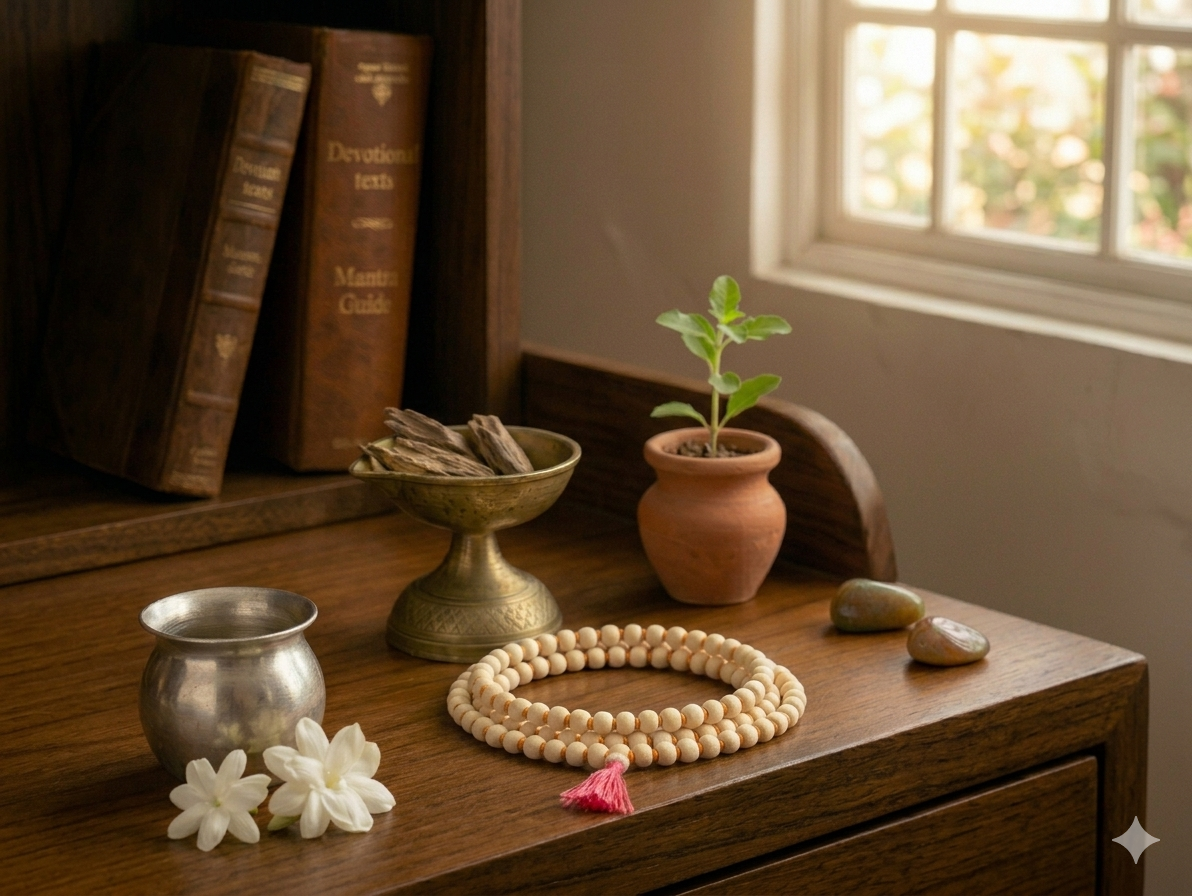 Tulsi Kanthi Mala | 5mm-1