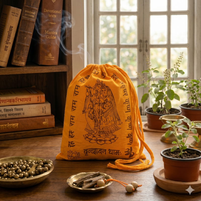 Printed Jap Mala Bag-zoom-