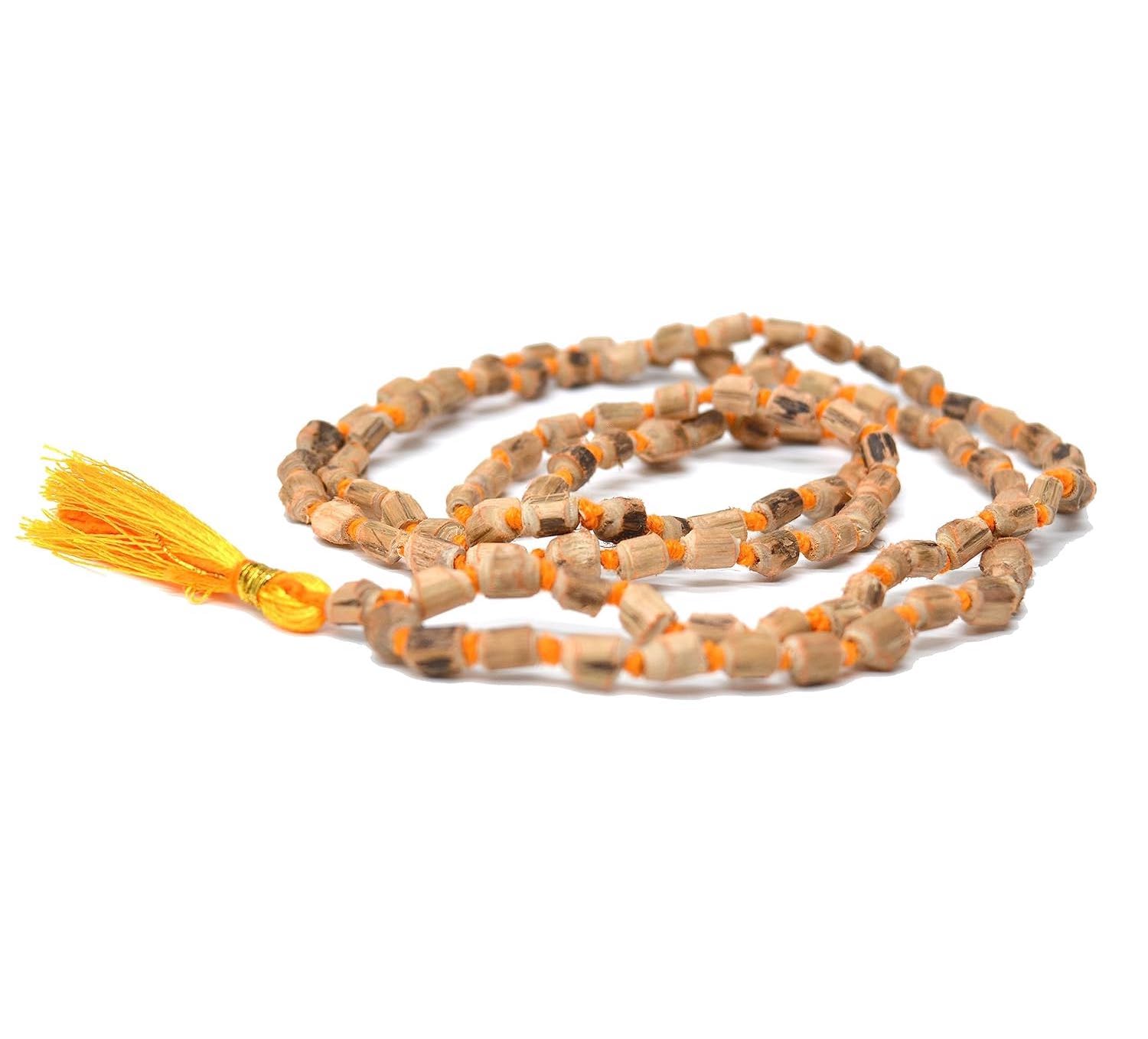 Tulsi Wood Bead Japa Mala-3