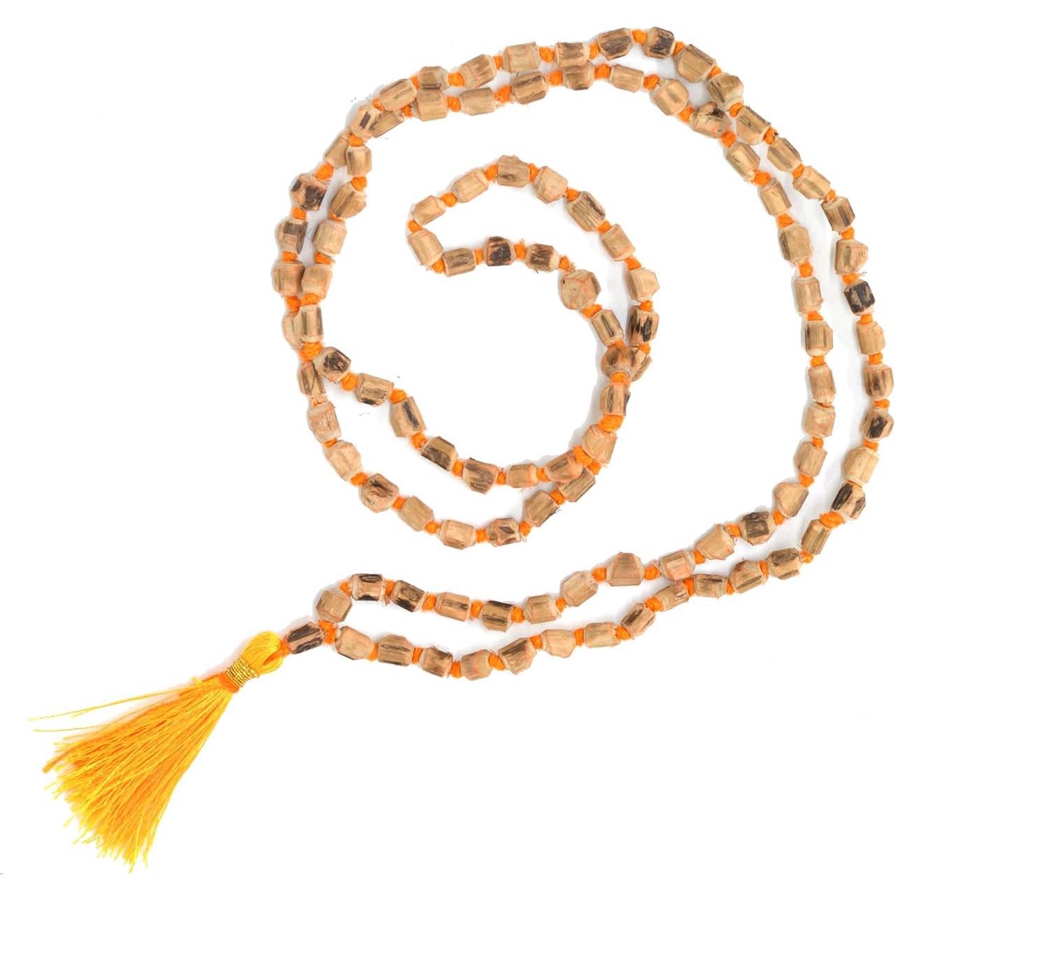 Tulsi Wood Bead Japa Mala-4